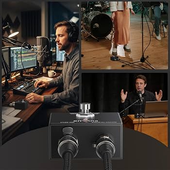 Amazon.co.jp: Cubilux MMX-3 XLR フットスイッチ マイクミュート
